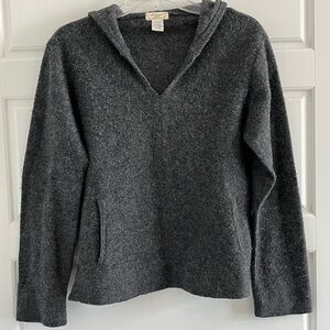 VTG Y2K Kenji 100% Wool Hoodie Pullover Sweater Minimalist Cabincore Size Large